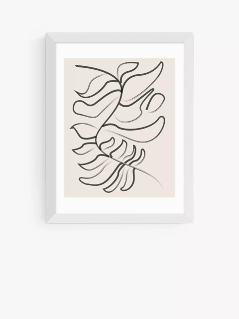 EAST END PRINTS Flower Love Child 'Sprung' Framed Print