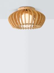 John Lewis Finn Flush Ceiling Light - thumbnail 1