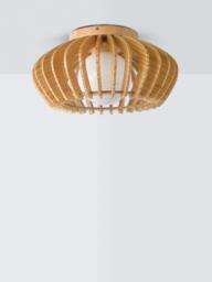 John Lewis Finn Flush Ceiling Light - thumbnail 3