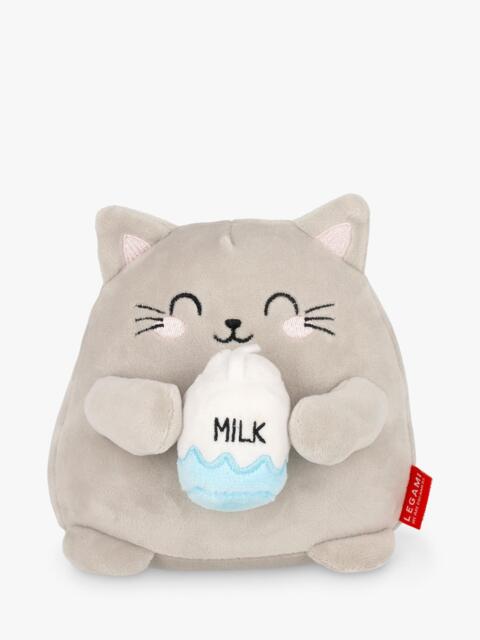 Legami Mini Kitty Super Soft! Cushion, Grey - image 1