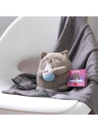 Legami Mini Kitty Super Soft! Cushion, Grey - thumbnail 3