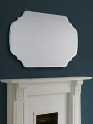 Laura Ashley Rochelle Bevelled Glass Wall Mirror, 72 x 100cm, Clear - thumbnail 2