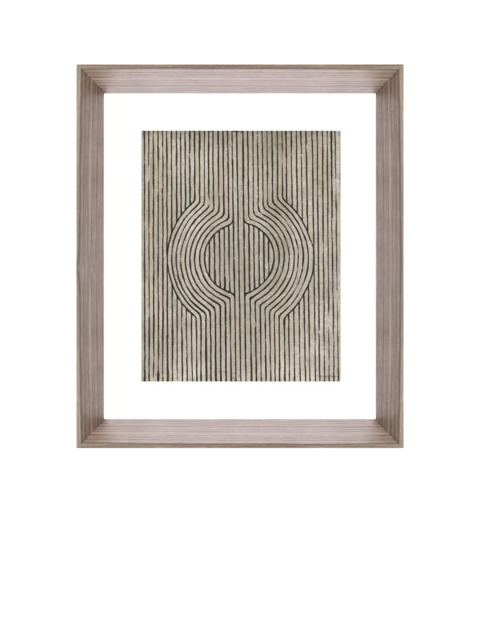 Brookpace Lascelles 'Cedar Grooves IV' Framed Print, 66 x 55cm, Brown - image 1