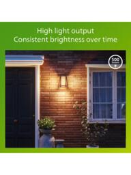 Philips Lysin Ultra Efficient Solar Power Motion Sensor Wall Light, Black - thumbnail 5