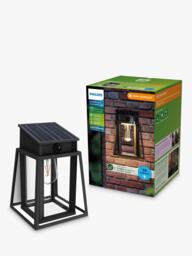Philips Lysin Ultra Efficient Solar Power Motion Sensor Wall Light, Black - thumbnail 2