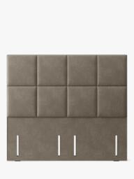 Hypnos Victoria Euro Slim Upholstered Headboard, Super King Size - thumbnail 1