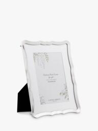 "Laura Ashley Glasbury Photo Frame, 5 x 7"" (12.5 x 18cm), Polished Nickel" - thumbnail 1