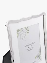 "Laura Ashley Glasbury Photo Frame, 5 x 7"" (12.5 x 18cm), Polished Nickel" - thumbnail 4
