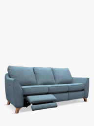 G Plan Vintage The Sixty Eight LHF Large 3 Seater Sofa with Footrest Mechanism - thumbnail 1