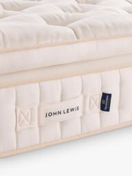 John Lewis British Natural Collection Rosedale Wool Pillowtop 4250 Pocket Spring Mattress, King Size - thumbnail 6