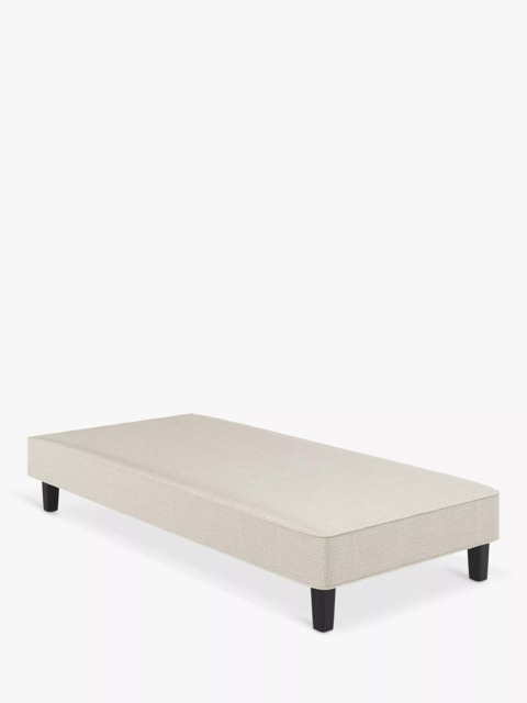Vispring Signature Upholstered Shallow Divan Base, Single - image 1