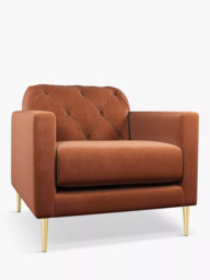 John Lewis + Swoon Mendel Armchair, Metal Leg