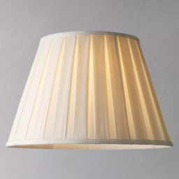 John Lewis Oratorio Silk Tapered Lampshade - thumbnail 1