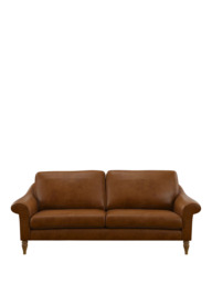 John Lewis Camber Grand 4 Seater Leather Sofa, Light Leg - thumbnail 5