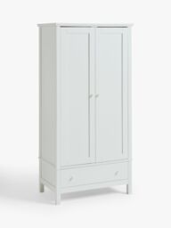 John Lewis Wilton Wardrobe, White - thumbnail 1