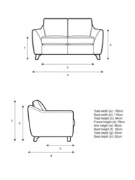 G Plan Vintage The Sixty Eight Small 2 Seater Sofa - thumbnail 2