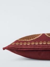 John Lewis Aya Rectangular Cushion, Umber - thumbnail 4