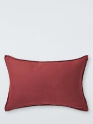 John Lewis Aya Rectangular Cushion, Umber - thumbnail 2