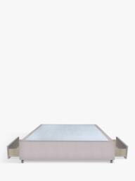 John Lewis Non-Sprung Upholstered 2 Drawer Divan Base, Double - thumbnail 4
