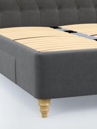 John Lewis Rue 2 Drawer Upholstered Bed Frame, King Size - thumbnail 5
