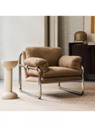 west elm Remy Domed Glass Table Lamp, Beige - thumbnail 5