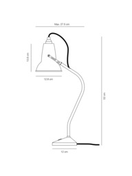 Anglepoise Original 1227 Mini Table Lamp - thumbnail 6