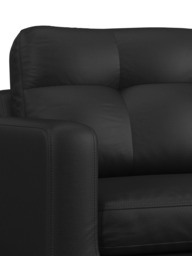John Lewis Barbican Large 3 Seater Leather Sofa, Light Leg - thumbnail 6
