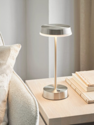 John Lewis Ernie Rechargeable Indoor/Outdoor LED Table Lamp, Black - thumbnail 2