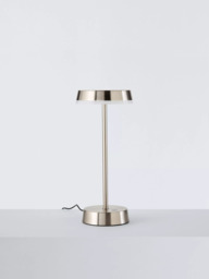 John Lewis Ernie Rechargeable Indoor/Outdoor LED Table Lamp, Black - thumbnail 3
