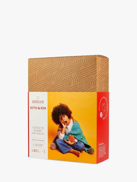 Sirdar Kith & Kin Cuddle Blanket Knitting Kit - image 1