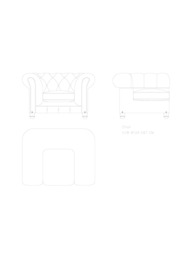 Halo Earle Chesterfield Grand 4 Seater Leather Sofa - thumbnail 2