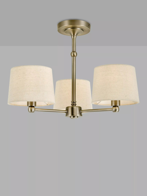 John Lewis Isabel Semi Flush Ceiling Light - image 1