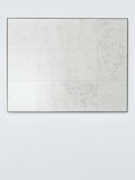 John Lewis Antique Tile Glass Rectangular Wall Mirror, 90 x 70cm, Matt Black - thumbnail 5