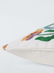 John Lewis x Anine Cecilie Iversen Pansy Cushion, Multi - thumbnail 4