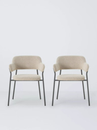 John Lewis Wise Dining Armchair, Set of 2 - thumbnail 2