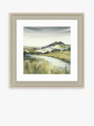 John Lewis Elizabeth Baldin 'Pistachio Pastel 1' Framed Print, 59 x 59cm, Multi - thumbnail 1