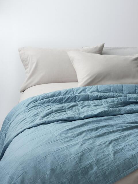 John Lewis Linen Blend Quilt - image 1