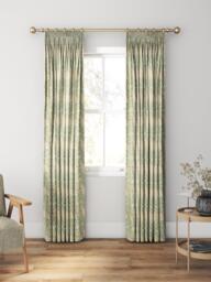 William Morris At Home Willow Bough Made to Measure Curtains or Roman Blind, Sage - thumbnail 3