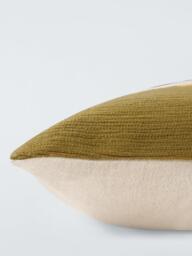 John Lewis Paso Cushion, Bronze Green - thumbnail 5