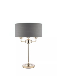 Laura Ashley Sorrento 3 Arm Table Lamp - thumbnail 3