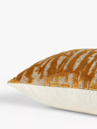 John Lewis Husk Velvet Cushion - thumbnail 3