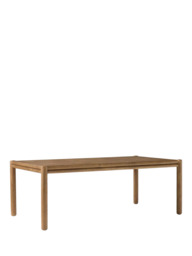 west elm Miles 6-8 Seater Extendable Wood Dining Table, Toasted Oak - thumbnail 3