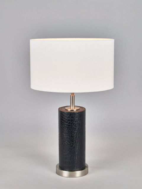 Pacific Laurence Cylinder Table Lamp, Black - image 1