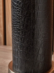Pacific Laurence Cylinder Table Lamp, Black - thumbnail 5