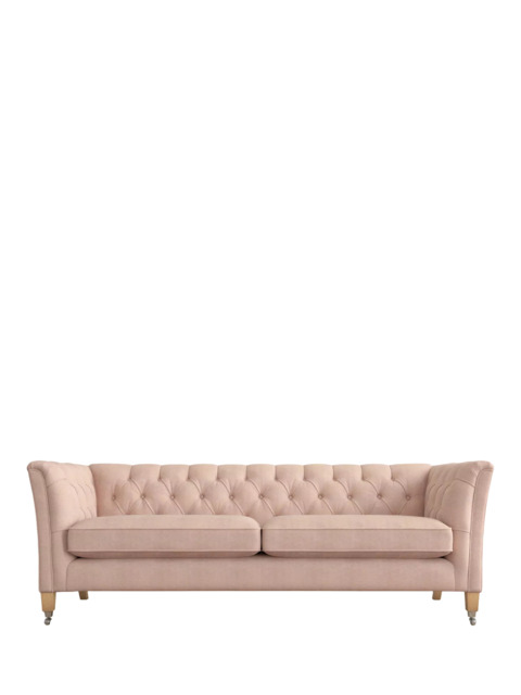 Laura Ashley Chatsworth Grand 4 Seater Sofa, Oak Leg - image 1
