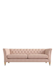 Laura Ashley Chatsworth Grand 4 Seater Sofa, Oak Leg - thumbnail 1
