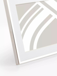 John Lewis Daya Multi-aperture Photo Frame, 4 Photo, Silver Plated - thumbnail 2
