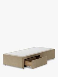 Hypnos Pocket Sprung Upholstered 2 Drawer Divan Base, Single - thumbnail 2