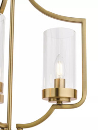 Laura Ashley Joseph Chandelier Ceiling Light, 3 Arm - thumbnail 3
