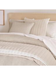 West Elm Linen-Cotton Quilted - thumbnail 6